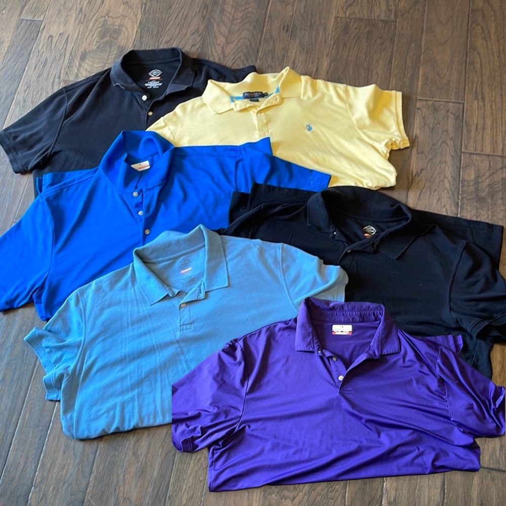 Lot of 6 men’s polo shirts - XXL